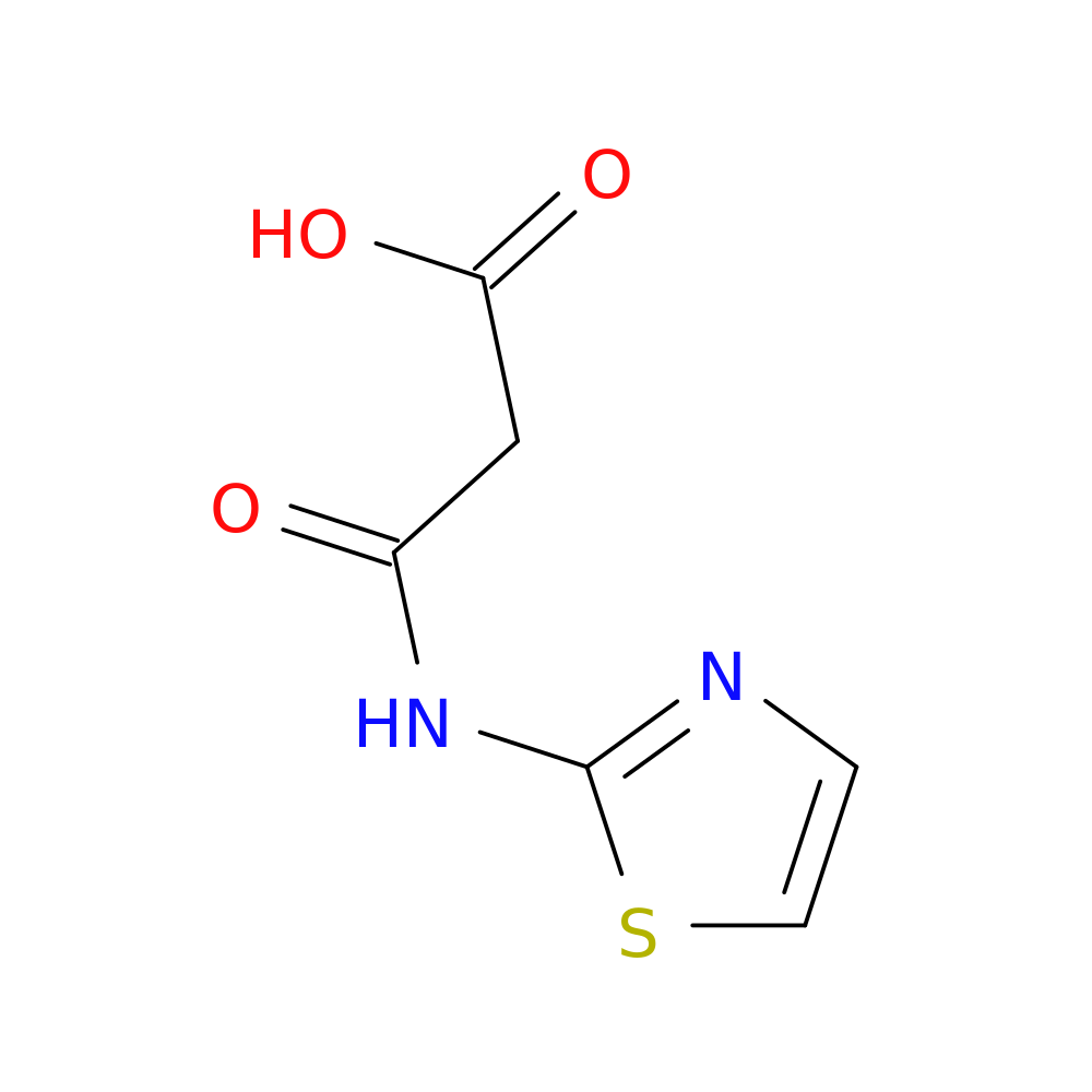 2-[(1,3-thiazol-2-yl)carbamoyl]acetic acid