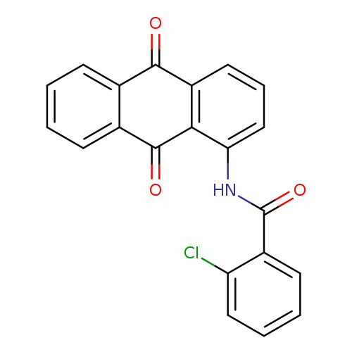 2-chloro-N-(9,10-dioxo-9,10-dihydroanthracen-1-yl)benzamide