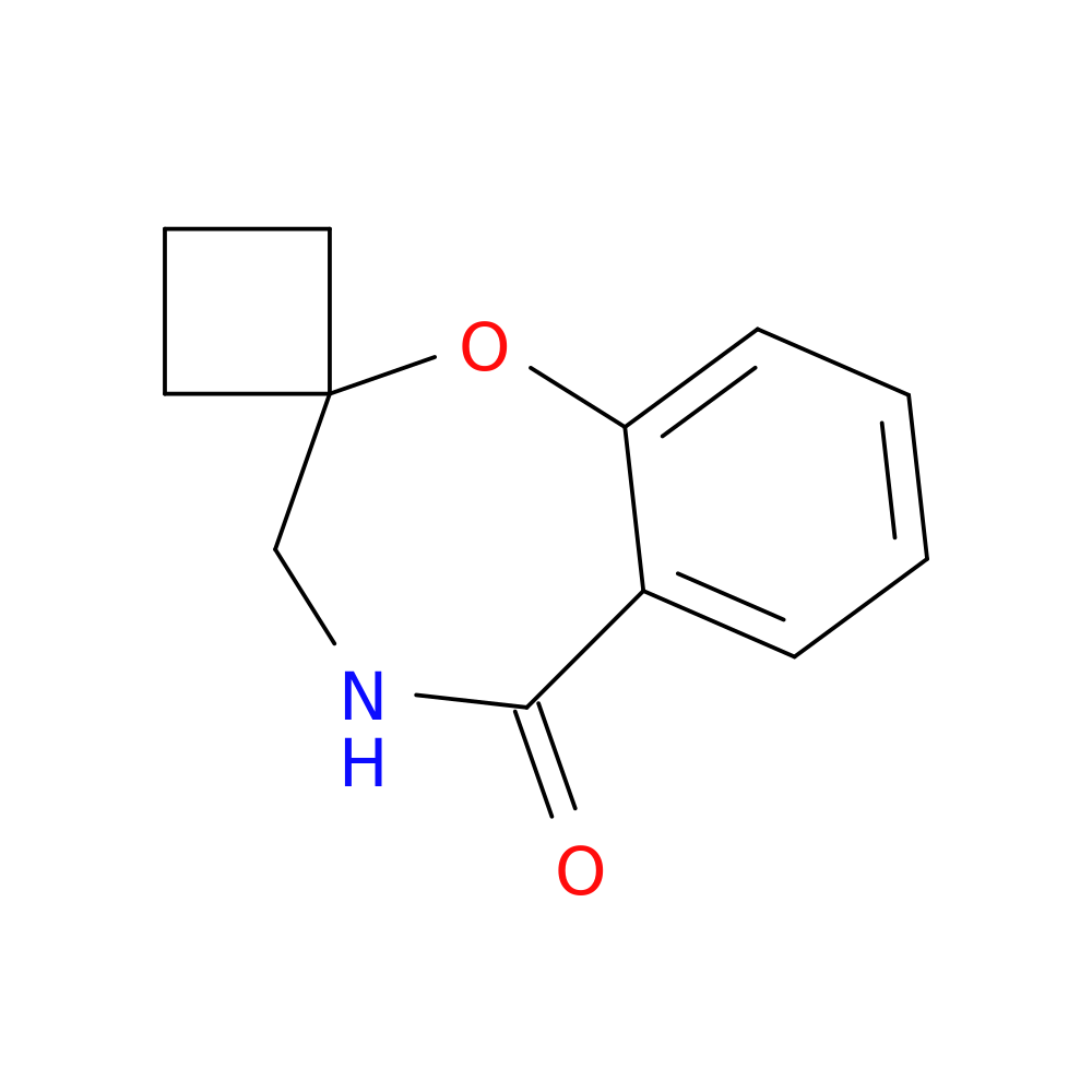 4,5-dihydro-3H-spiro[1,4-benzoxazepine-2,1'-cyclobutane]-5-one