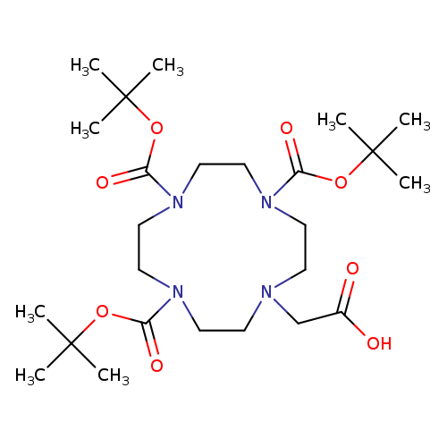 1,4,7,10-Tetraazacyclododecane-1,4,7-tricarboxylic acid, 10-(carboxymethyl)-, 1,4,7-tris(1,1-dimethylethyl) ester