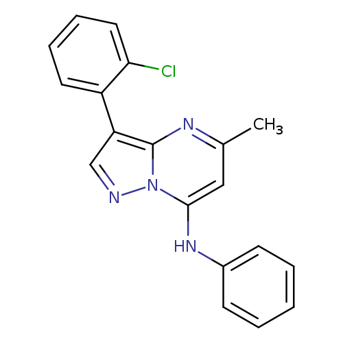 3-(2-chlorophenyl)-5-methyl-N-phenylpyrazolo[1,5-a]pyrimidin-7-amine