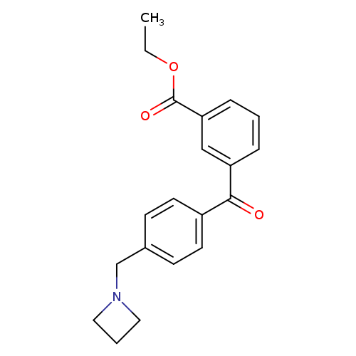 Ethyl 3-(4-(azetidin-1-ylmethyl)benzoyl)benzoate