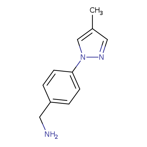 1-[4-(4-METHYL-1H-PYRAZOL-1-YL)PHENYL]METHANAMINE