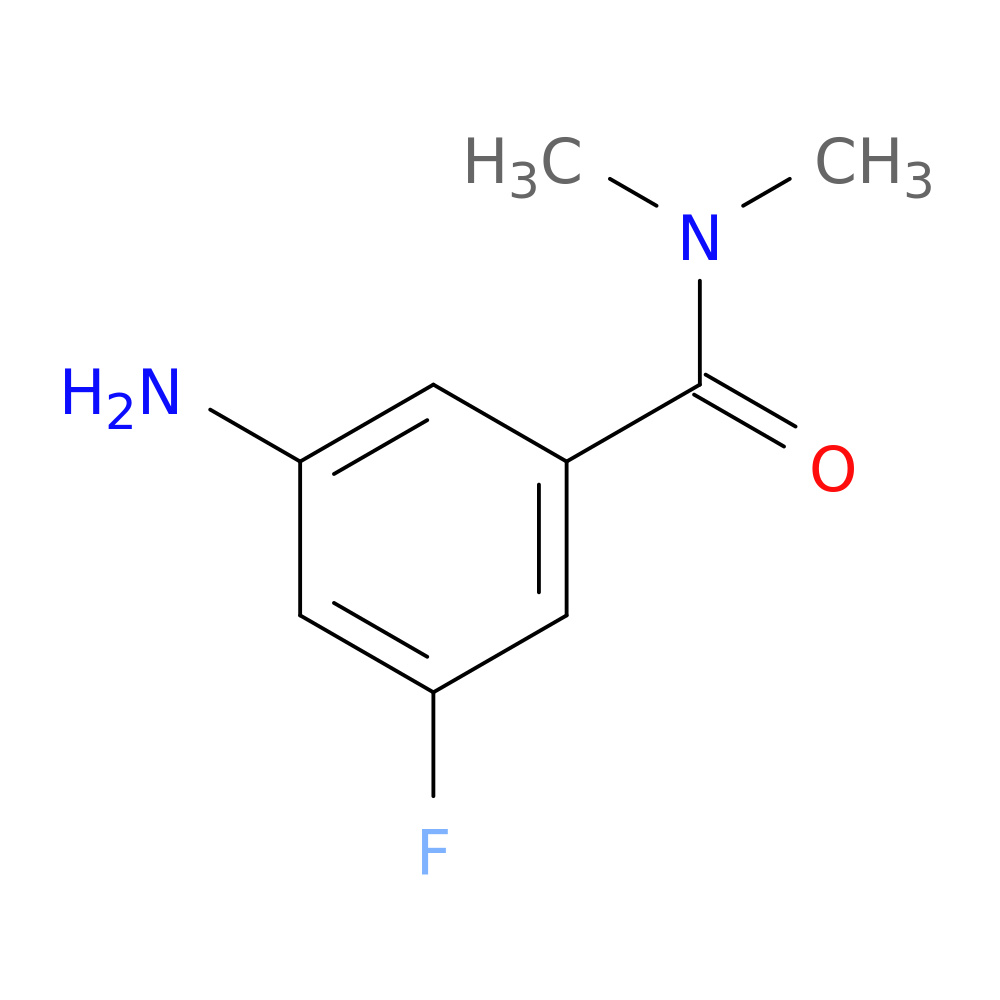 3-amino-5-fluoro-N,N-dimethylbenzamide