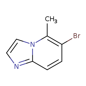 IMidazo[1,2-a]pyridine, 6-broMo-5-Methyl-