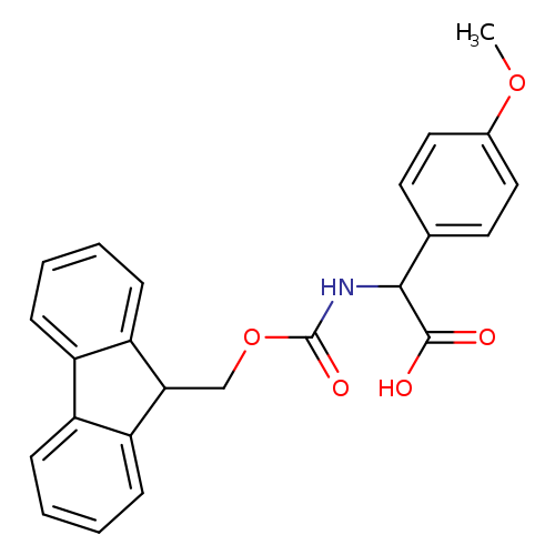 2-({[(9H-fluoren-9-yl)methoxy]carbonyl}amino)-2-(4-methoxyphenyl)aceticacid