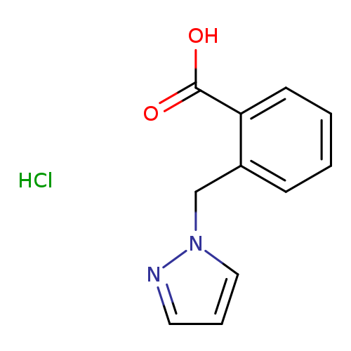 2-(1H-Pyrazol-1-ylmethyl)benzoic acid hydrochloride