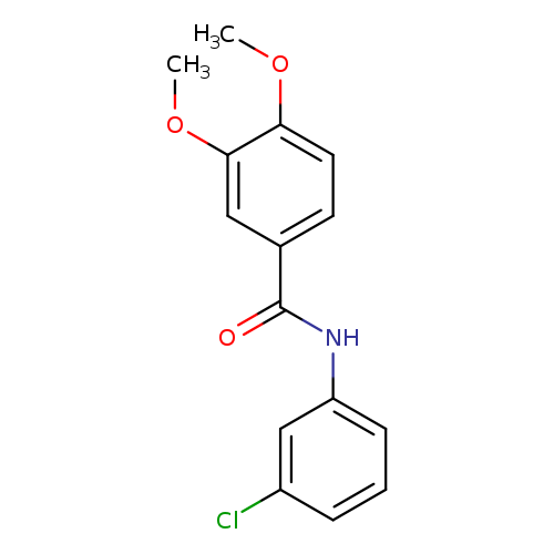 N-(3-chlorophenyl)-3,4-dimethoxybenzamide