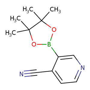 3-(4,4,5,5-Tetramethyl-1,3,2-dioxaborolan-2-yl)pyridine-4-carbonitrile