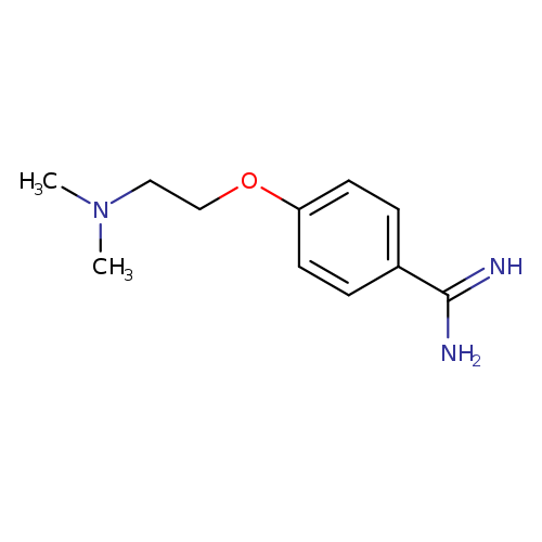 4-[2-(dimethylamino)ethoxy]benzene-1-carboximidamide