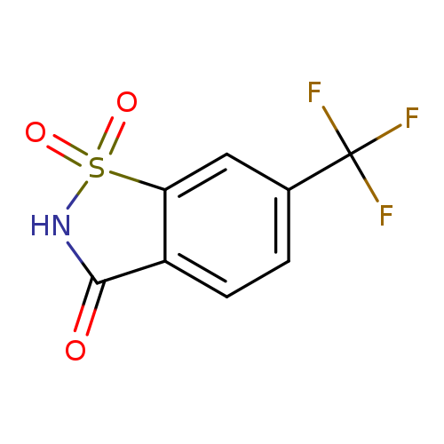 6-(trifluoromethyl)-2,3-dihydro-1lambda6,2-benzothiazole-1,1,3-trione