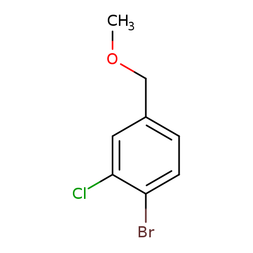 1-bromo-2-chloro-4-(methoxymethyl)benzen