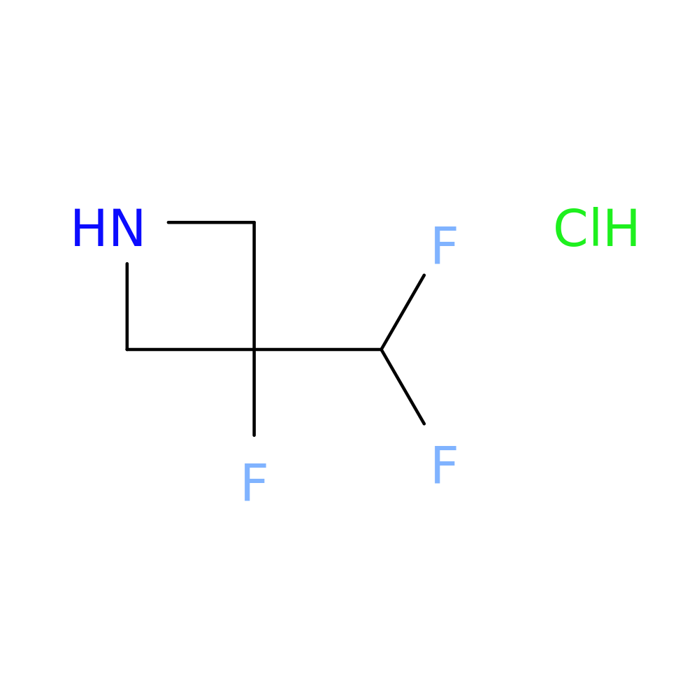 3-(difluoromethyl)-3-fluoroazetidine hydrochloride