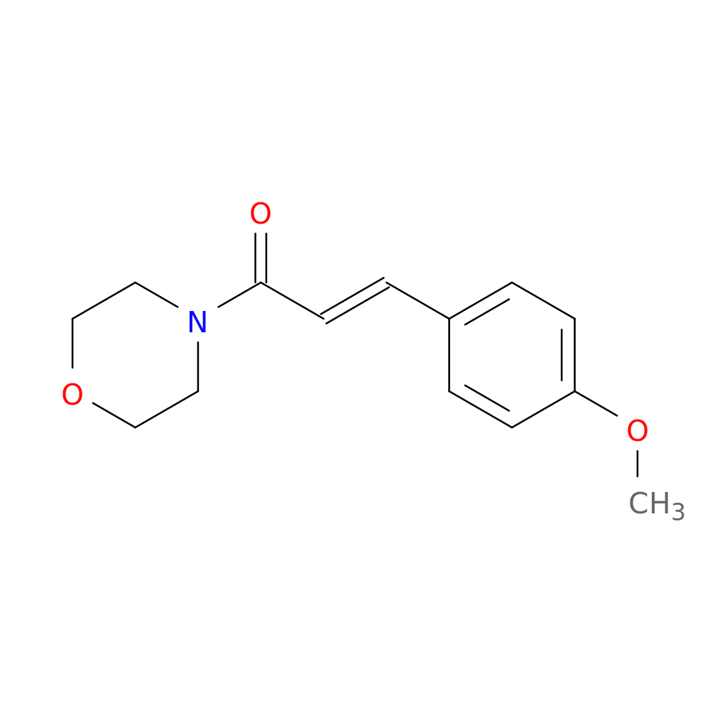 3-(4-methoxyphenyl)-1-morpholinoprop-2-en-1-one