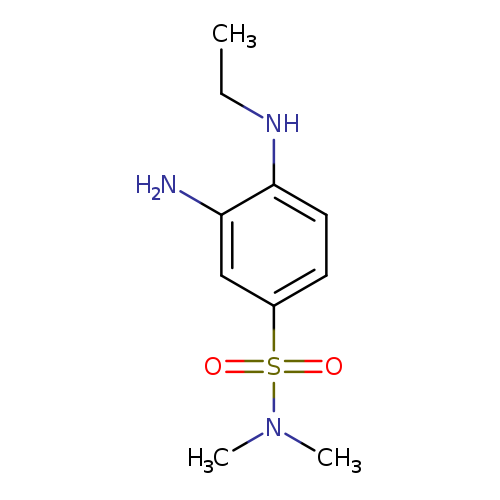 3-Amino-4-(ethylamino)-n,n-dimethylbenzenesulfonamide