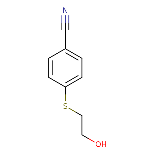 4-[(2-Hydroxyethyl)thio]benzonitrile