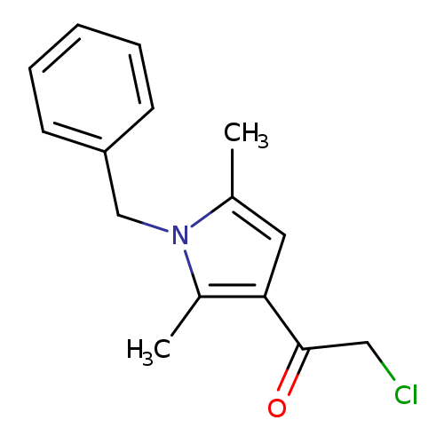 1-(1-Benzyl-2,5-dimethyl-1h-pyrrol-3-yl)-2-chloroethan-1-one
