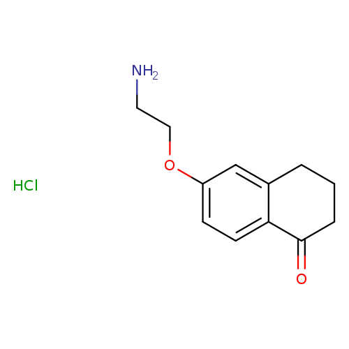 6-(2-aminoethoxy)-1,2,3,4-tetrahydronaphthalen-1-onehydrochloride