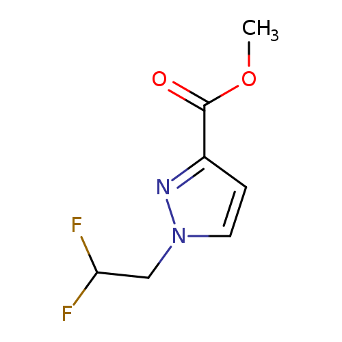 Methyl 1-(2,2-difluoroethyl)-1H-pyrazole-3-carboxylate