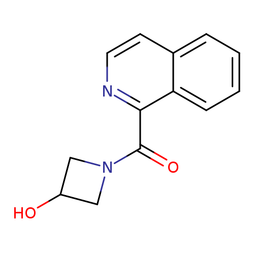 (3-hydroxyazetidin-1-yl)(isoquinolin-1-yl)methanone