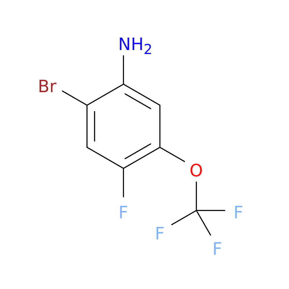 2-Bromo-4-fluoro-5-(trifluoromethoxy)aniline