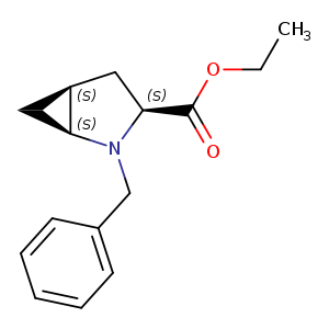 ethyl (1S,3S,5S)-2-benzyl-2-azabicyclo[3.1.0]hexane-3-carboxylate