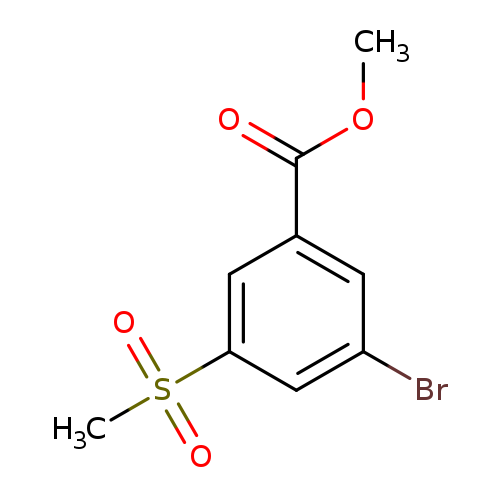 methyl 3-bromo-5-methanesulfonylbenzoate
