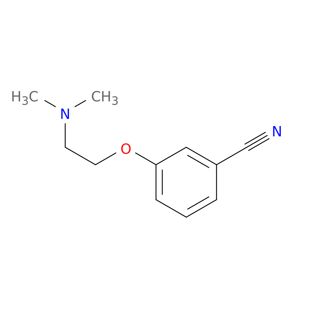 3-[2-(dimethylamino)ethoxy]benzonitrile