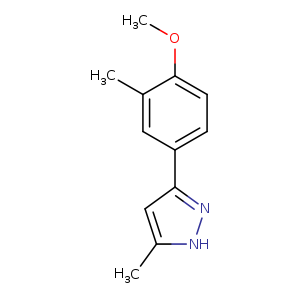 3-(4-Methoxy-3-methylphenyl)-5-methyl-1H-pyrazole