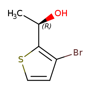 (1R)-1-(3-bromothiophen-2-yl)ethan-1-ol
