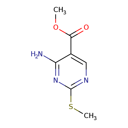 methyl4-amino-2-(methylsulfanyl)pyrimidine-5-carboxylate