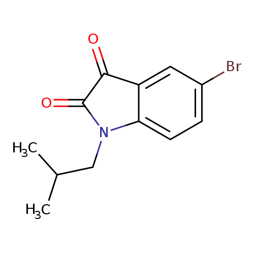 5-Bromo-1-isobutyl-1h-indole-2,3-dione