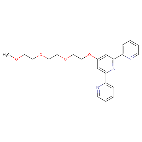 4-{2-[2-(2-methoxyethoxy)ethoxy]ethoxy}-6-(pyridin-2-yl)-2,2'-bipyridine