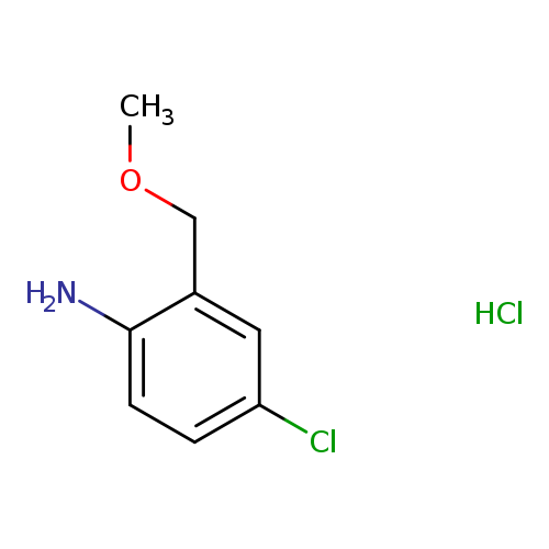 4-chloro-2-(methoxymethyl)aniline hydrochloride