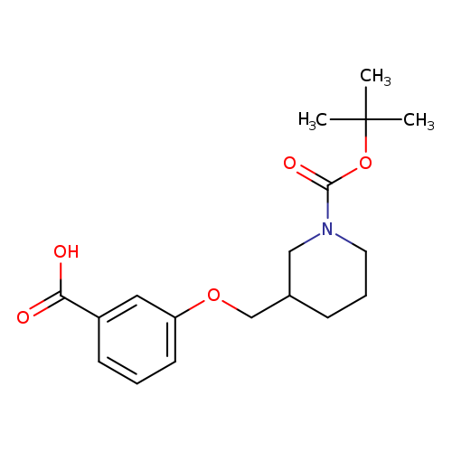 3-([1-(tert-Butoxycarbonyl)piperidin-3-yl]methoxy)benzoic acid