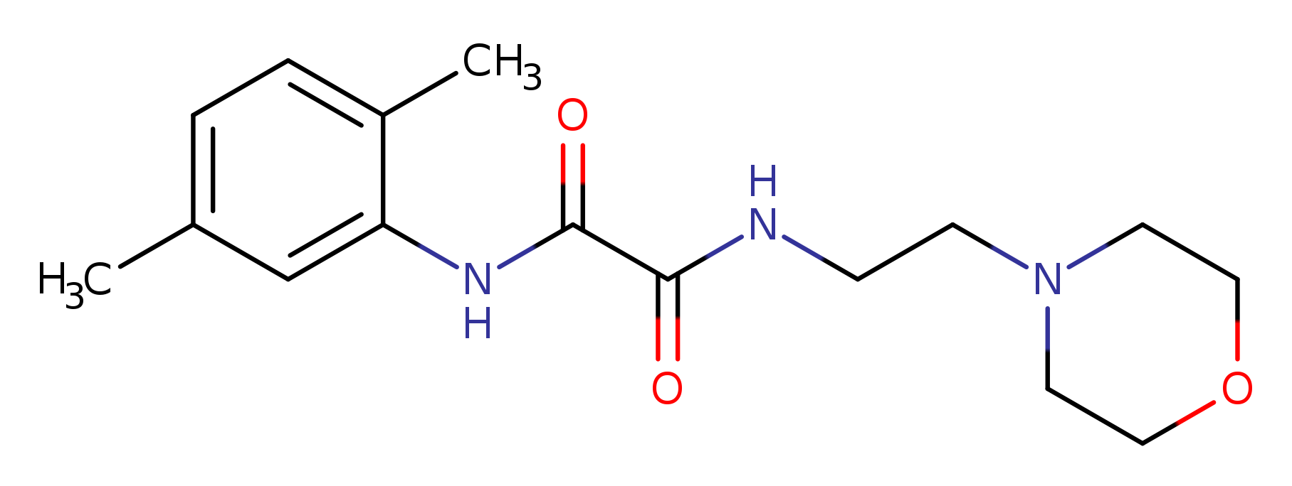 N-(2,5-dimethylphenyl)-N'-[2-(morpholin-4-yl)ethyl]ethanediamide