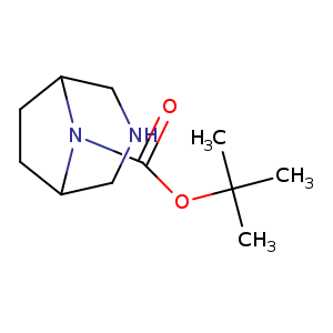 3,8-Diazabicyclo[3.2.1]octane-8-carboxylic acid, 1,1-dimethylethyl ester