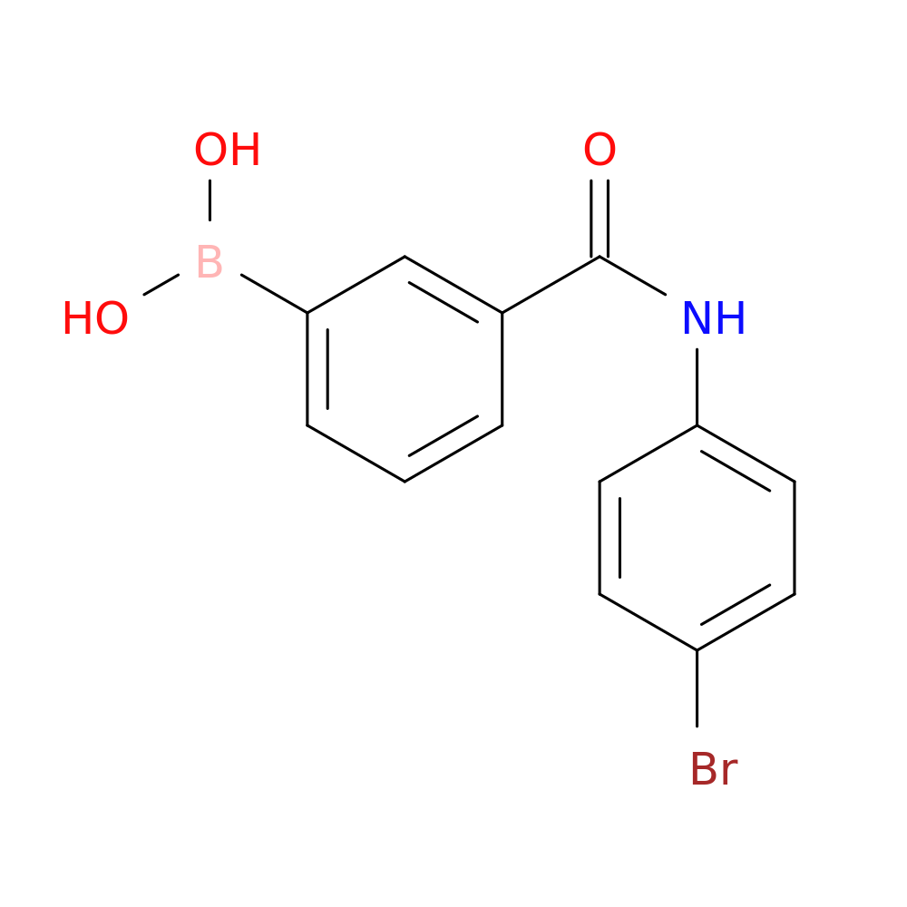 (3-((4-Bromophenyl)carbamoyl)phenyl)boronic acid