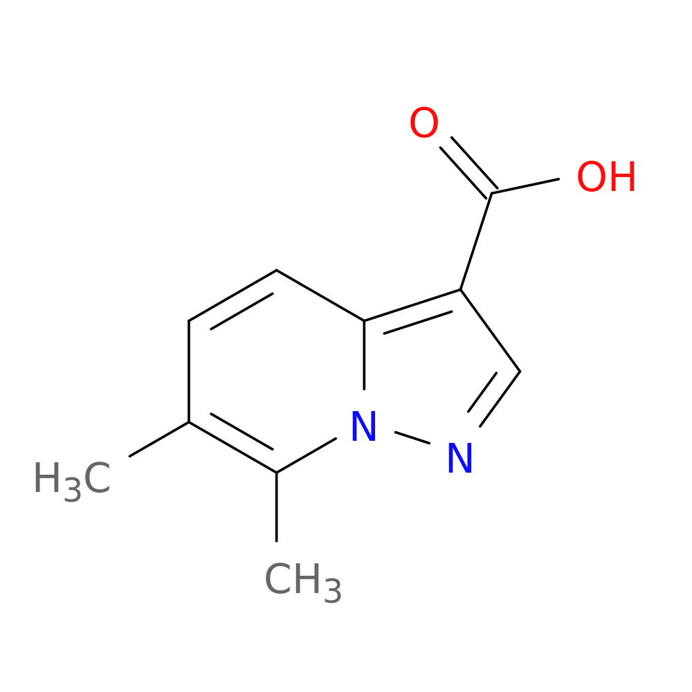 6,7-dimethylpyrazolo[1,5-a]pyridine-3-carboxylic acid