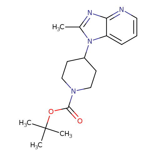 tert-Butyl 4-(2-methyl-1H-imidazo[4,5-b]pyridin-1-yl)piperidine-1-carboxylate
