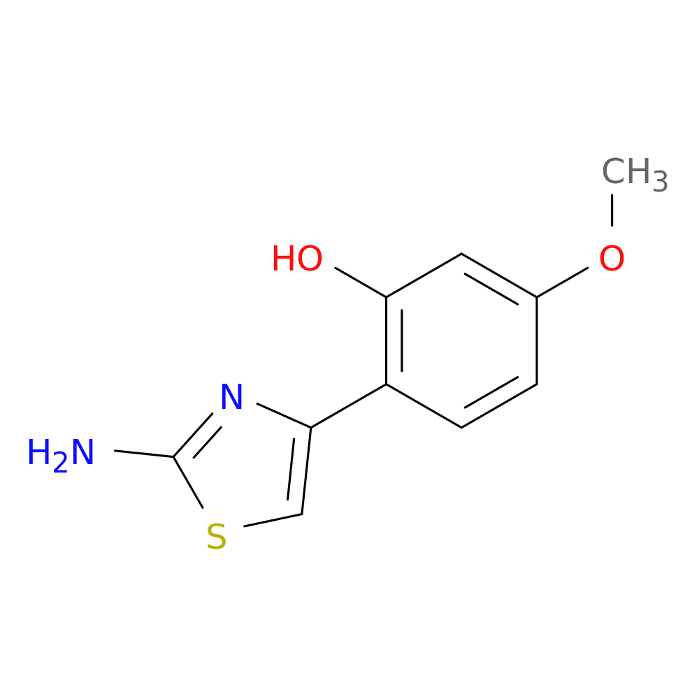 2-(2-AMINO-1,3-THIAZOL-4-YL)-5-METHOXYPHENOL