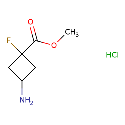 methyl 3-amino-1-fluorocyclobutane-1-carboxylate hydrochloride