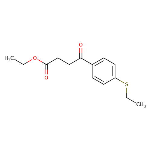 Ethyl 4-[4-(Ethylthio)phenyl]-4-oxobutanoate