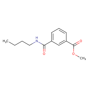 Methyl 3-(butylcarbamoyl)benzoate