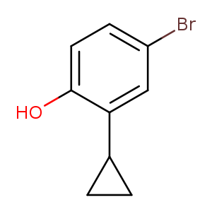 4-Bromo-2-cyclopropylphenol