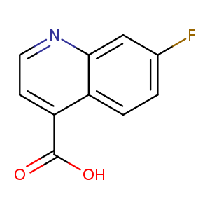 4-Quinolinecarboxylic acid, 7-fluoro-