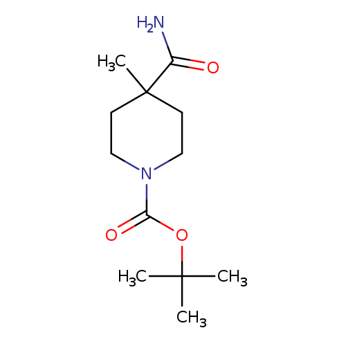 tert-Butyl 4-carbamoyl-4-methylpiperidine-1-carboxylate