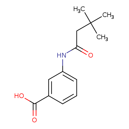 3-[(3,3-Dimethylbutanoyl)amino]benzoic acid