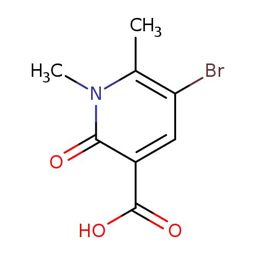 5-Bromo-1,6-dimethyl-2-oxo-1,2-dihydropyridine-3-carboxylic acid