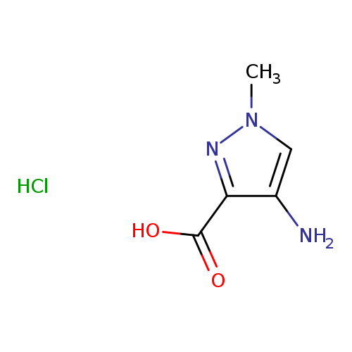 4-Amino-1-methyl-1H-pyrazole-3-carboxylic acid hydrochloride